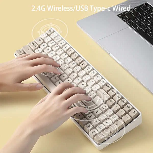 Wireless  2.4G Gaming Mechanical Keyboard