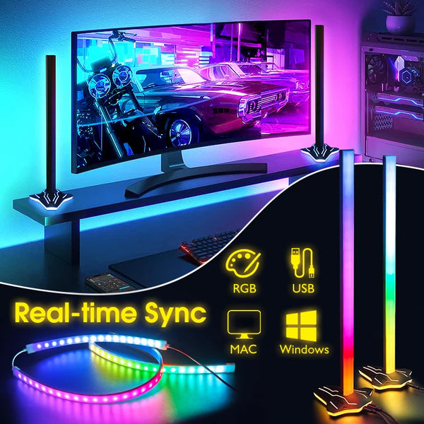 Standing RGB PC Desktop Lights
